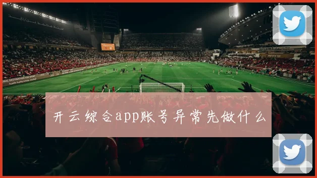 开云综合app账号异常先做什么